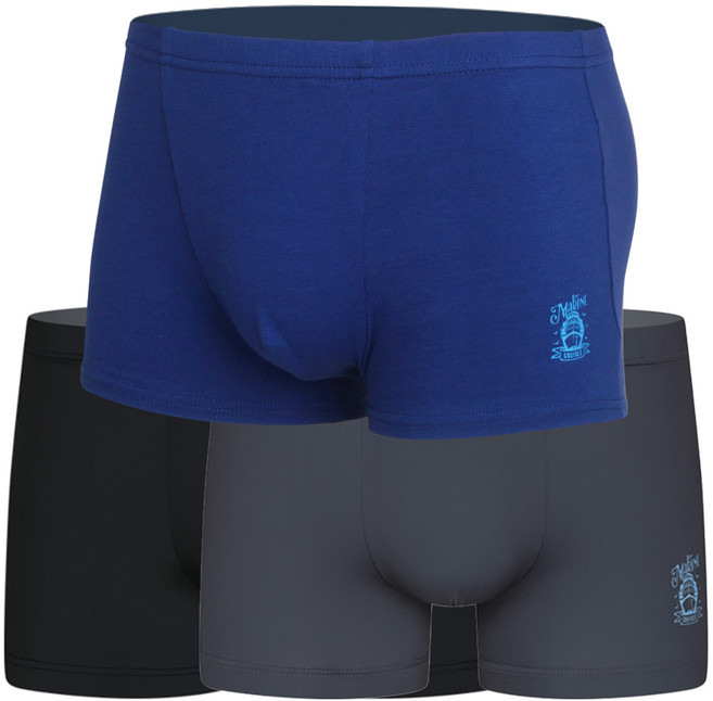 BYC 주니어드로즈 3매입 남학생 부드러운 면스판