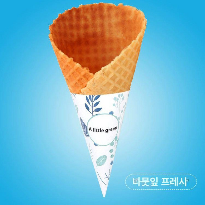아이스크림 콘 소프트콘 콘지 여름간식 쿠앤크 여름간식, 1개