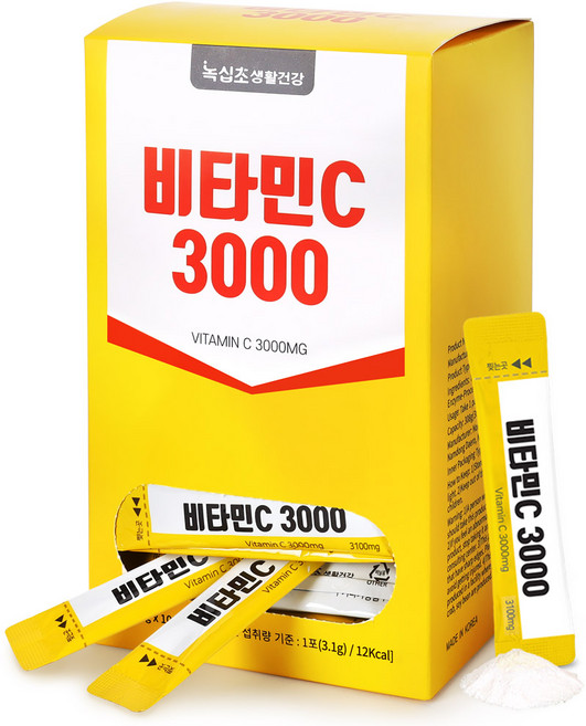[녹십초] 비타민C 3000 / 먹기좋은 레몬향, 310g, 1박스