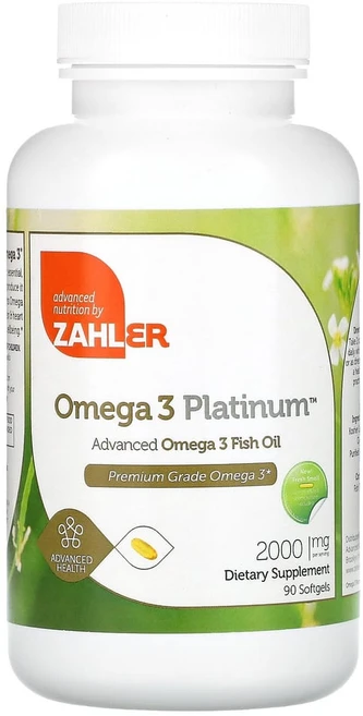 잘러 오메가 3 플래티넘 2000mg 소프트젤, 90정, 1개 - 쿠팡