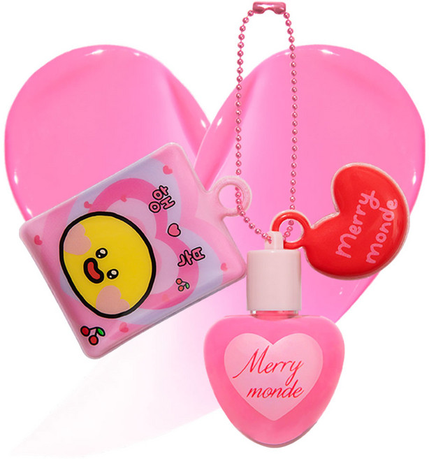 라인프렌즈 메리몽드 키링틴트, 1개, 01 #미니포지