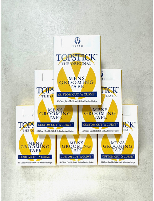 바폰 탑스틱 정품 가발테이프 라운드 6개 묶음 (2026년 4월 생산제품), 탑스틱 라운드 50매