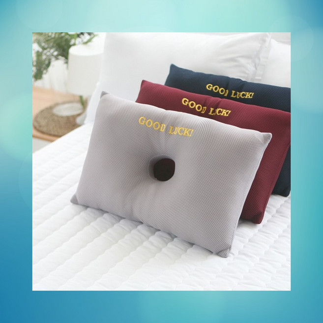 경추 베개 거북목 교정 숙면 목편한 낮은 수면 꿀잠, 1개, 1cl3 로즈