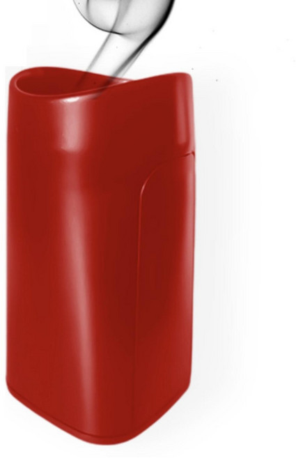 언스모크 담배연기제거기 연기흡입기 담배연기제거, 레드, 1개