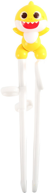 아이조움 핑크퐁 아기상어 입체젓가락 오른손용 1단계, 혼합색상, 1개