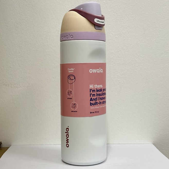 오왈라 FreeSip 프리십 인슐레이티드 텀블러 24oz 32oz, 710ml, 21