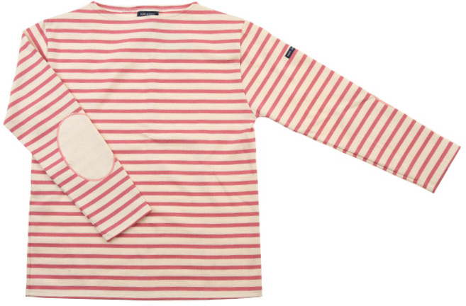 세인트제임스 길도 엘보패치 Ecru/Wild Rose