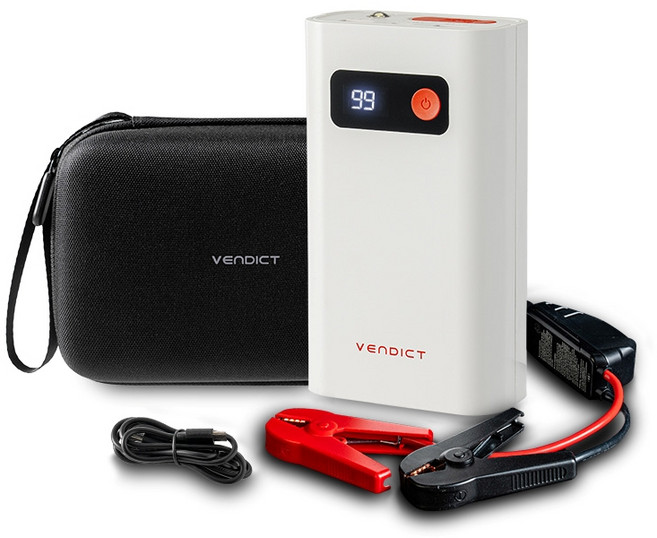 벤딕트 자동차 스마트 점프 스타터 보조배터리 애니부스트 링키지 12V, 1개, 16800mAh
