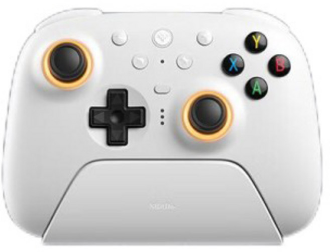 8BitDo Ultimate 8 비트 도틀 얼티메이트 2세대 게임패드 3모드 Steam RGB type-C타입, Ultimate 화이트