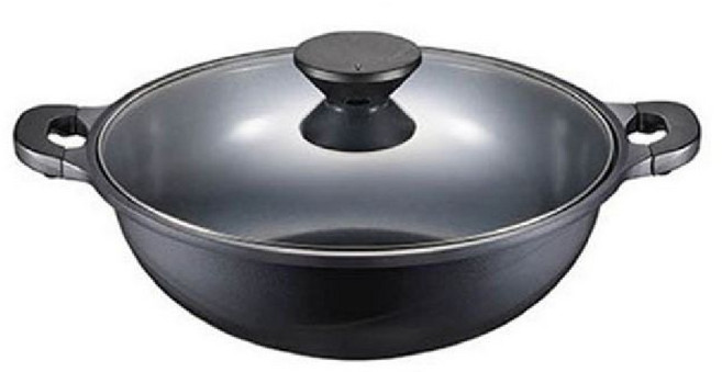 션톅풍년 인덕션 냄비 가정 찌게 전골 양수 36cm 주방 다용도 라면 조리용품 가정용 탕냄비 주방용 찌개 국냄비^^*, 션턕욥션!!, 1개