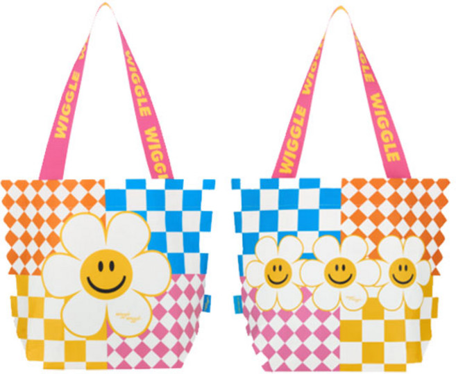 위글위글 타포린백 에코백 리유저블 쇼퍼백 S_Pastel Patchwork