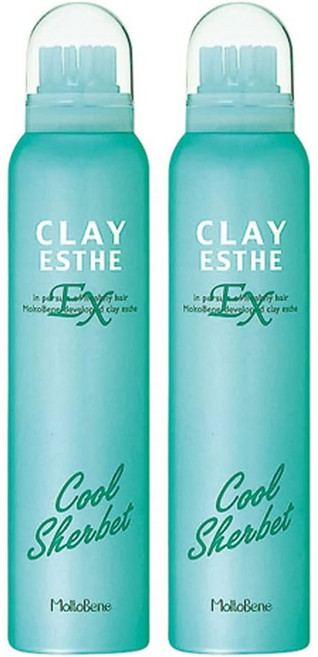 몰토베네 클레이 에스테 EX 쿨샤벳 두피쿨링 100g, 2개