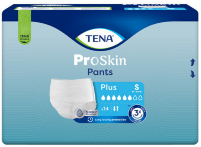 테나 언더웨어 플러스 성인기저귀 남녀공용, 14개입, 2개