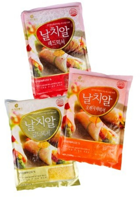 재호 날치알 500g모음전 날치알오렌지 날치알골드 날치알레드 주먹밥 드레싱, 날치알 골드믹서500g, 1개