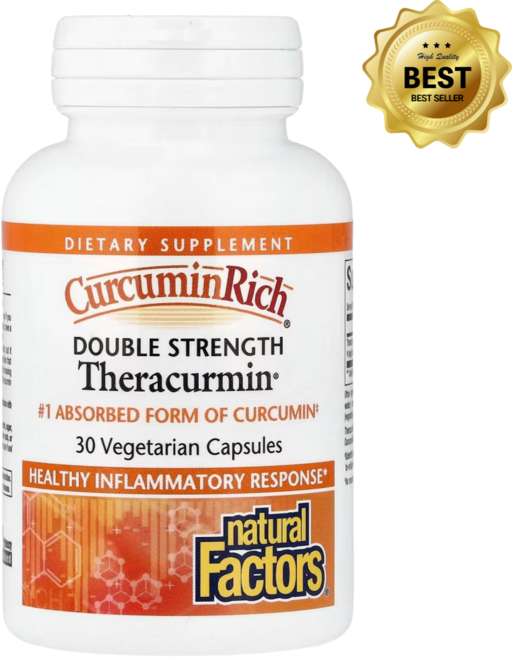 내추럴팩터스 테라커민 더블스트렝스 30개 베지테리언 캡슐, 30정, 1개