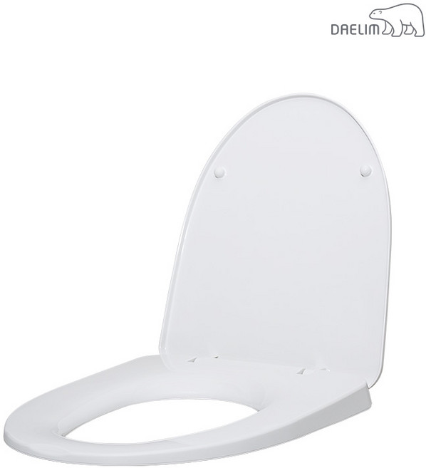 대림바스 무소음 슬로우다운 양변기 커버 시트 TSC-416D, 1개