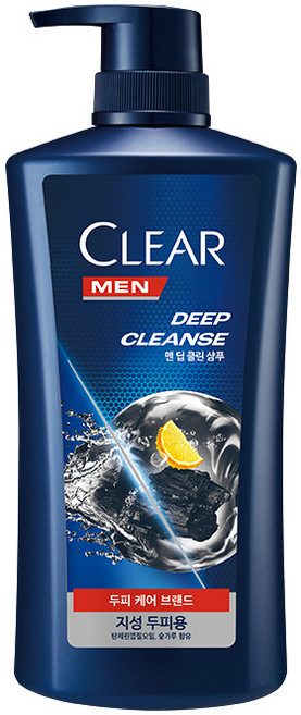 클리어 맨 딥 클린 샴푸, 1개, 650ml