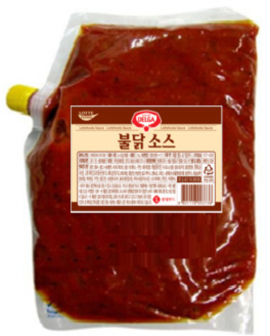 매콤 불닭소스 [롯데푸드] 2kg, 1개