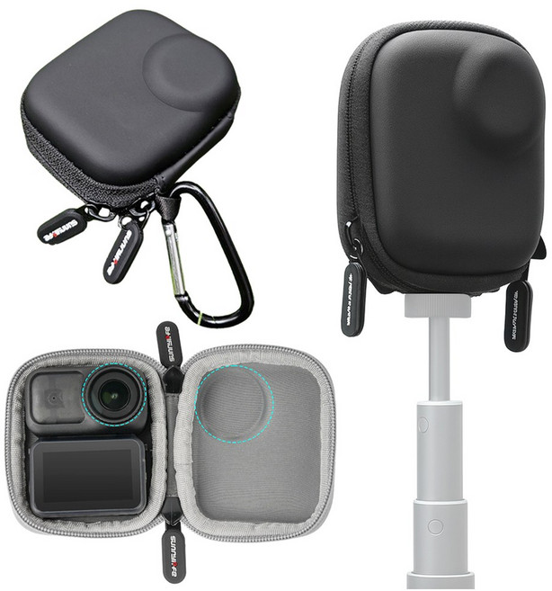 호환 DJI 오즈모 나노 파우치 케이스 카라비너 포함 Osmo nano, 1개, n2256 DJI 오즈모 나노 파우치