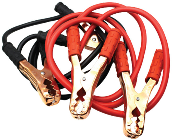 점프선 자동차 오토바이 배터리 점프 케이블 방전 스타터, 1개