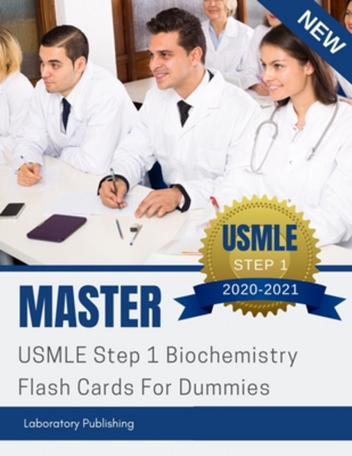 Master USMLE Step 1 Biochemistry Flash Cards For Dummies: Secrets first aid USMLE step 1 foundations... Paperback, Independently Published