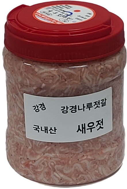 강경나루젓갈 [100%국산 ]MSG 무첨가 국내산 새우젓 저염 추젓, 1kg, 1개