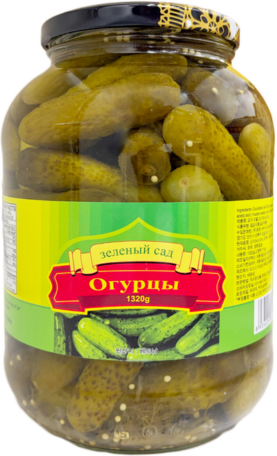 그린가든 오이피클 680g/1320g/3kg | Green Garden Marinated Cucumber Pickle 680g/1320g/3kg, 1.32kg, 1개