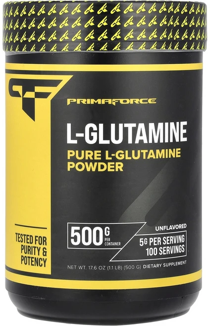 Primaforce L-Glutamine Unflavored 1.1 lb 500 g, 1개, 500g - 쿠팡