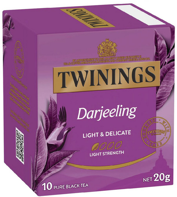 트와이닝 다질링 티백, 6개, 10개입, 2g