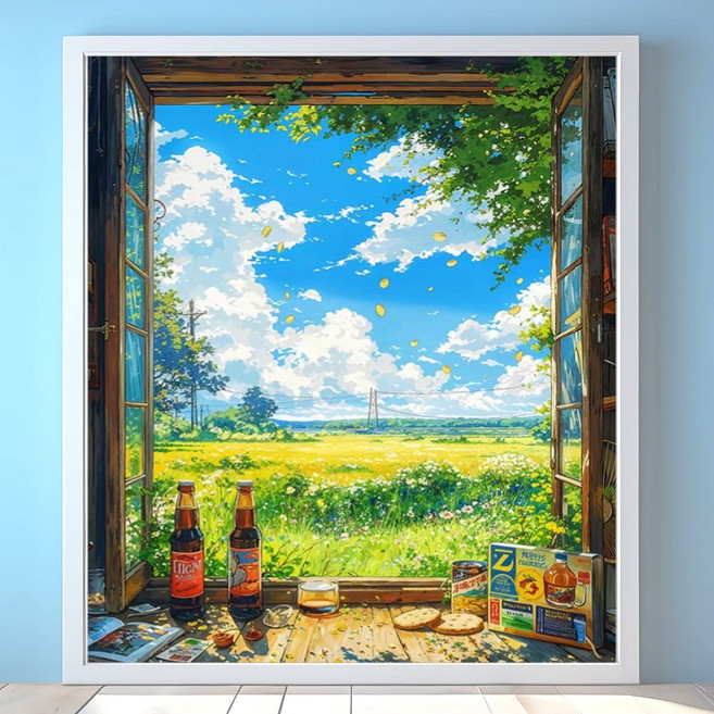 슈슈보석십자수 즐거운 취미 중형 40X50 패브릭형, NA11, 1개