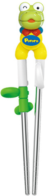 에디슨 뽀로로 입체 스텐 젓가락 1단계 (크롱), 1개