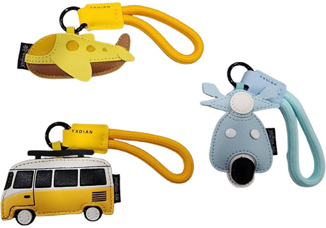 교통수단 디자인 열쇠고리 키링, 바이크, 1개