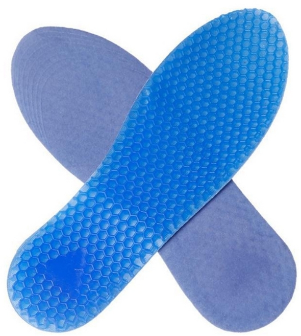 [백곰이네] 말랑말랑 젤리깔창 (한짝) 쿠션 벌집형 에어쿠션 충격흡수 행군용