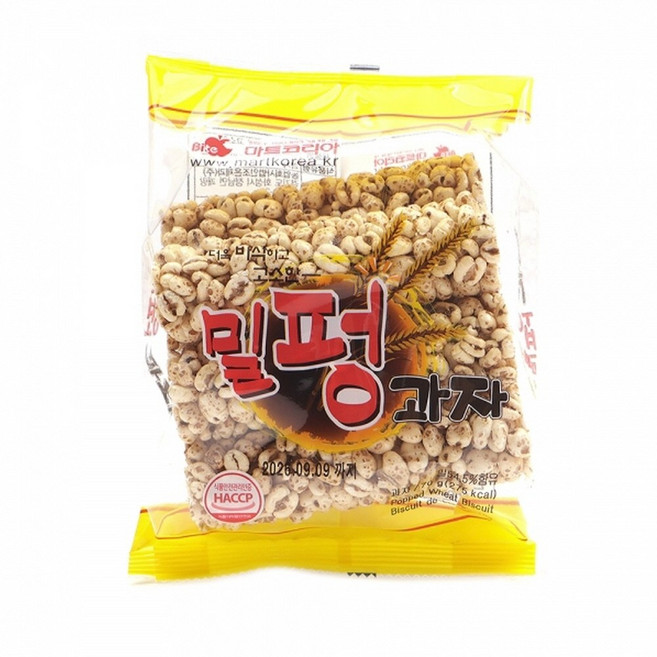 마트코리아 밀펑과자, 20개, 70g