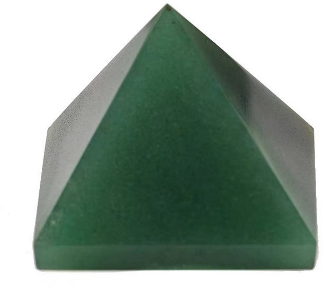 石之靈Soul Stone 天然水晶金字塔 多款礦石擺件 白水晶 粉晶 紫晶 黃虎眼 直徑4-5公分, 東菱玉,直徑4-5公分