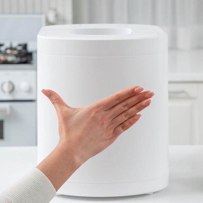 한경희 음식물처리기 가정용 음식물 분쇄형 처리기 건조기 4L, 화이트, HFM-1000