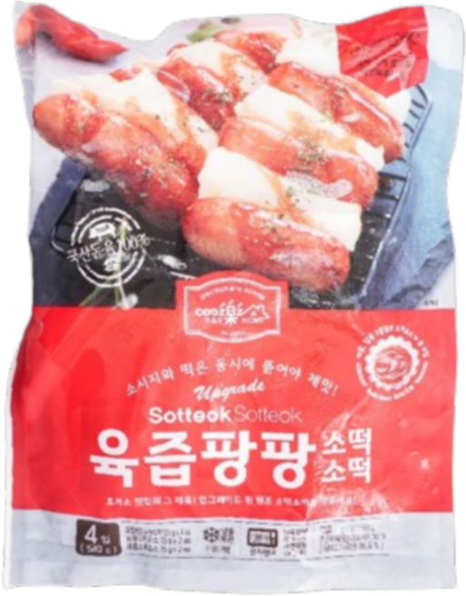 와이앤비푸드 육즙팡팡 소떡소떡, 556g, 27개