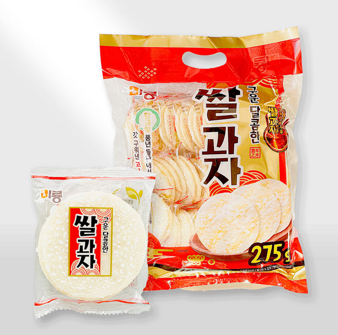 미룡구운달콤한쌀과자 275G/(주)오성물산코리아, 275g, 1개
