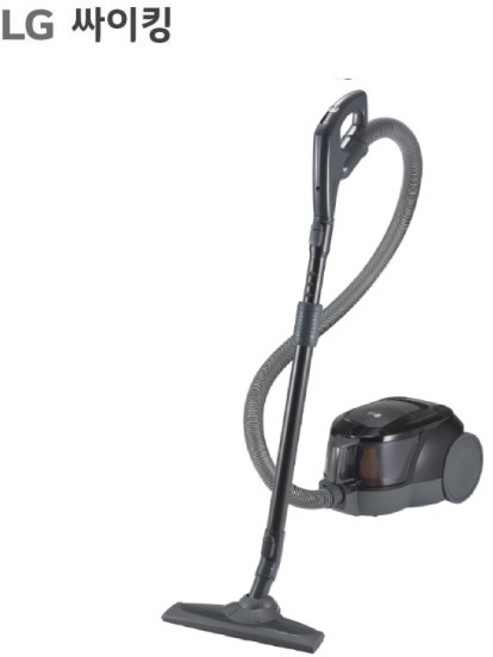 LG전자 싸이킹 싸이클론 진공청소기, 33FNT, 샤이닝 실버