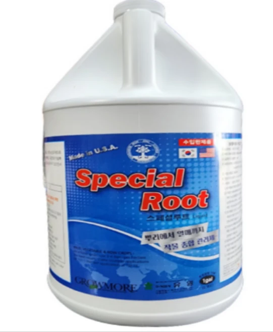 스페셜루트1gal(3.7L) 뿌리발육 낙과방지 무름증상 예방 생리장해 예방 치유 - 쿠팡