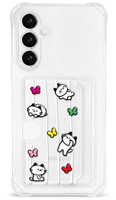 로윈 리틀프렌즈 카드슬롯 갤럭시 A16 A15 버디3 버디4 카드수납 젤리케이스