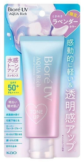 [신제품] 비오레 UV 아쿠아 리치 톤업 에센스, 1개, 70g