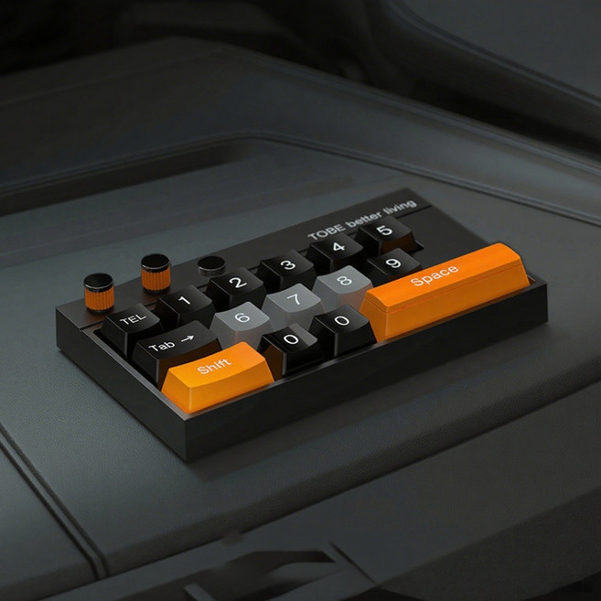 기계식 키보드 주차번호판 차량 전화번호 연락처JP, 1박스, 흰색