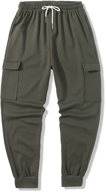 일루소 소프트 특양면 카고 조거 트레이닝 바지 팬츠