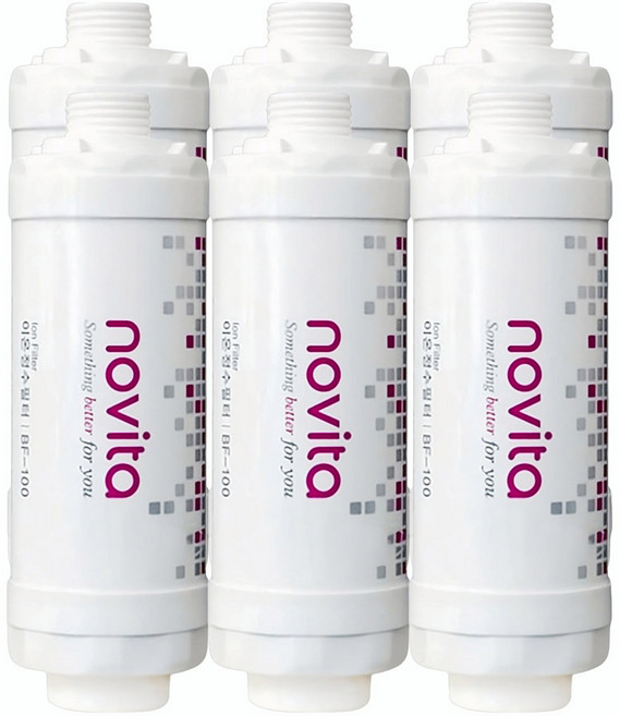 [리셀] 노비타 BF-100 이온정수 비데필터 정품, 6개