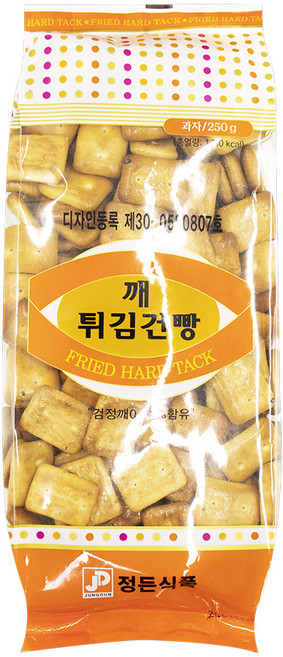 [BIGHAND] 추억의 옛날 과자 고소한 깨 튀김 건빵 250g, 1개