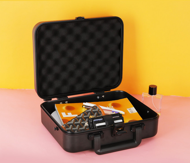 가방몰 올알루미늄 ADD8010-95B 30x24x9.5cm 007가방 비지니스가방 서류가방 A5 13인치, 1개