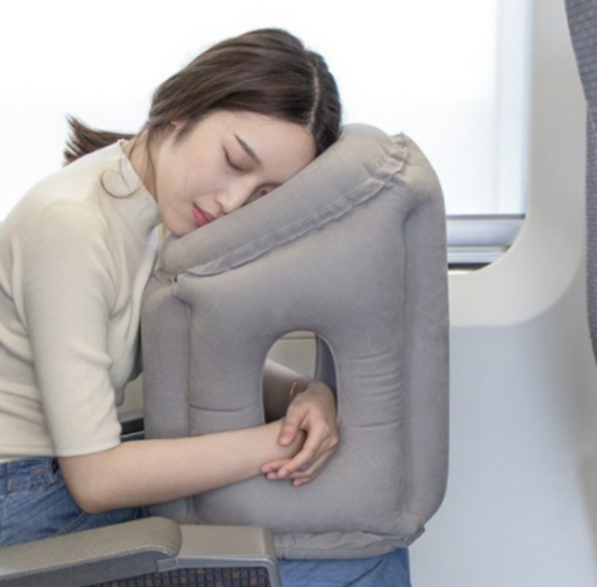 로에드 장거리 여행용 차량용 목베게 비행기 쿠션