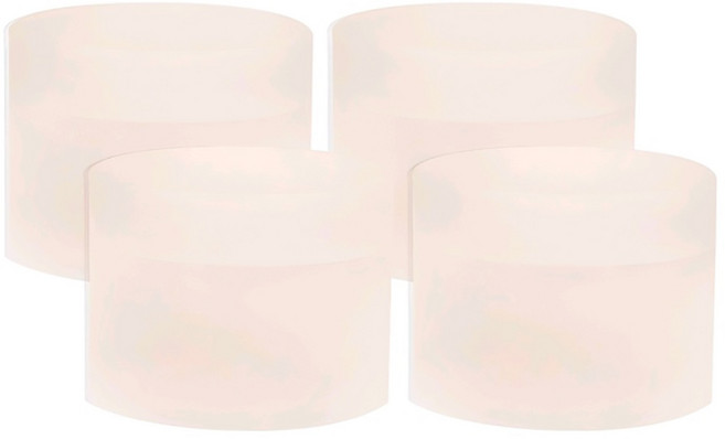 제이루 크림/이중케이스 화장품 용기 50g, 반투명, 4개