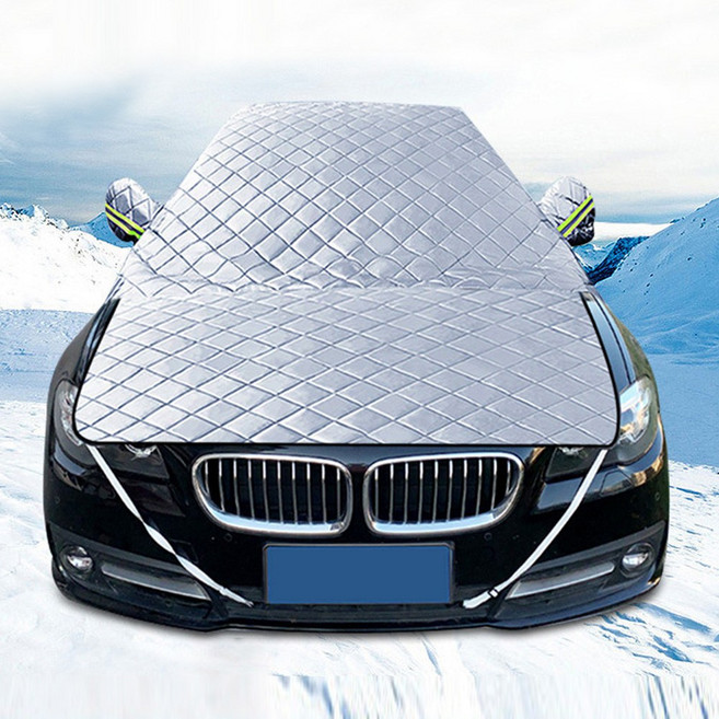 차량용 앞유리 본네트 세이프 성에방지커버 햇빛가리개, 1개